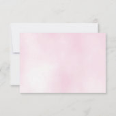 ピンク象サンキューカード サンキューカード (裏面)