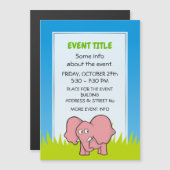 ピンク象 (正面/裏面)