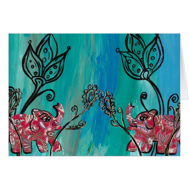 ピンク象 (正面横)