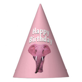 ピンク象 パーティーハット