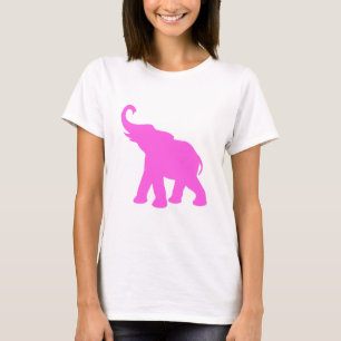 ピンク象 Tシャツ