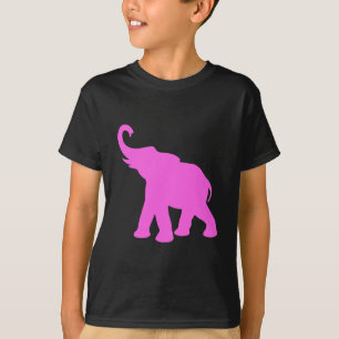 ピンク象 Tシャツ