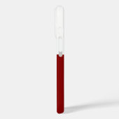 ピンク赤と白 Case-Mate iPhoneケース (裏面 / 左)