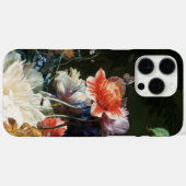 ピンク赤アネモネ白い花,蝶フローラ Case-Mate iPhoneケース (裏面 (横))