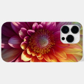 ピンク赤オレンジイエローパープルダリア花 Case-Mate iPhoneケース (裏面 (横))