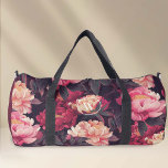 ピンク赤自然ヴィンテージ花模様，モノグラム ダッフルバッグ<br><div class="desc">レッドピンクの花のパターンで私たちの魅惑的なモノグラムDuffelバッグであなたの旅行とフィットネスの体制を後押カラフルし、洗練されたダッシュで彼らのアクティブな追求を注入しようとする女性のために仕立て。赤とピンクの色が目に飛び込むような色合いでデザインされたダッフェルバッグは、魅力的なフローラデザインによって美しく強化され、スタイル感と女性性を放つ。モノグラムで飾らエレガントれた作品は、単なる機能を超えて独自のイメージを反映ししゃれているて、ダンスリハーサルからジムトレーニング、アウトドアツアー、ショートトリップまで、あらゆる場面で絶好の選択肢となっている。耐久性と実用性を美的な魅力とバランスよく設計されたこのダッフェルバッグは、冒険に最適な完璧なアクセサリーとして機能し、生き生きとしたライフスタイルを調和させる。</div>