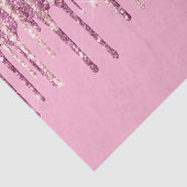 ピンク赤面アイスクリームグリッタードリップ 薄葉紙 (詳細)
