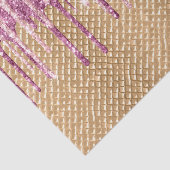 ピンク赤面アイスクリームコーングリッタードリップ 薄葉紙 (詳細)