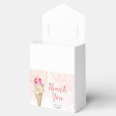 ピンク赤面アイスクリームサンキュー フェイバーボックス (オープン)