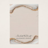 ピンク赤面アゲートヘードイヤリングネックレス (正面)