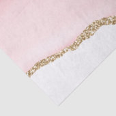 ピンク赤面アゲート金ゴールド付きエレガント 薄葉紙 (詳細)
