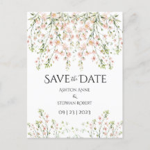 ピンク赤面エレガントフローラ結婚ズ救ス