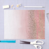 ピンク赤面グリッターモロッコインディアンプリンセスパーティー 薄葉紙 (クラフト)