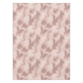 ピンク赤面バラ金ゴールドグラムスパークル テーブルクロス (正面)