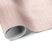 ピンク赤面バラ金ゴールド誕生日 ラッピングペーパー (ロールコーナー)