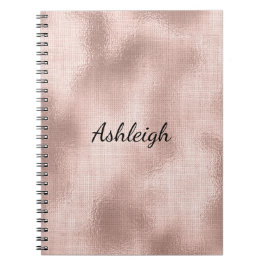 ピンク赤面バラ ノートブック