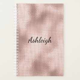 ピンク赤面バラ プランナー手帳