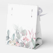 ピンク赤面フローラユーカリプタスボタニッ結婚クス フェイバーボックス (裏面サイド)