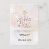 ピンク赤面フローラ甘い16詳細エンクロージャカード エンクロージャーカード (正面)