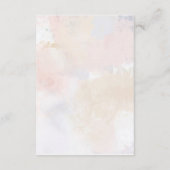 ピンク赤面フローラ甘い16詳細エンクロージャカード エンクロージャーカード (裏面)