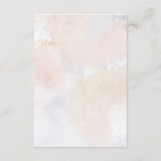 ピンク赤面フローラ甘い16詳細エンクロージャカード エンクロージャーカード (裏面)