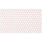 ピンク赤面ブライダル鍵 テーブルクロス (正面(横))