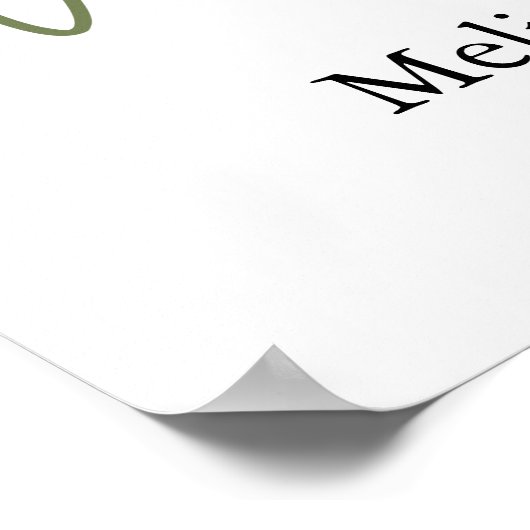 ピンク赤面マグノリア結婚フローラのポスター ポスター (角)