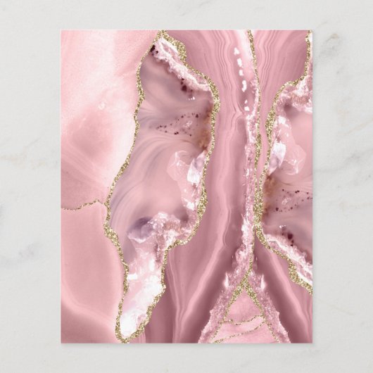 ピンク赤面揚げチラシ チラシ (裏面)