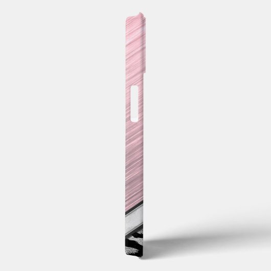 ピンク赤面照明ヒョウ柄 Case-Mate iPhoneケース (裏面 / 右)