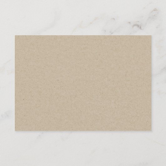 ピンク赤面牡丹フローラ水彩結婚式RSVP エンクロージャーカード (裏面)