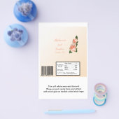 ピンク赤面結婚バラの大ハーシーのラッパー チラシ (シングル)