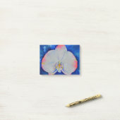 ピンク赤面蘭 ポストイット (デスク上)