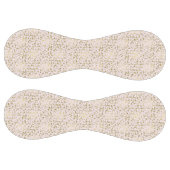 ピンク赤面金ゴールドアニマルプリント ソフトボール (パネル)