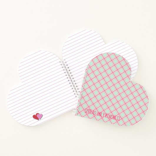 ピンク赤面 ノートブック (内部)