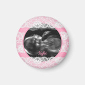 ピンク超音波 マグネット (正面)