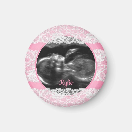 ピンク超音波 マグネット (正面)