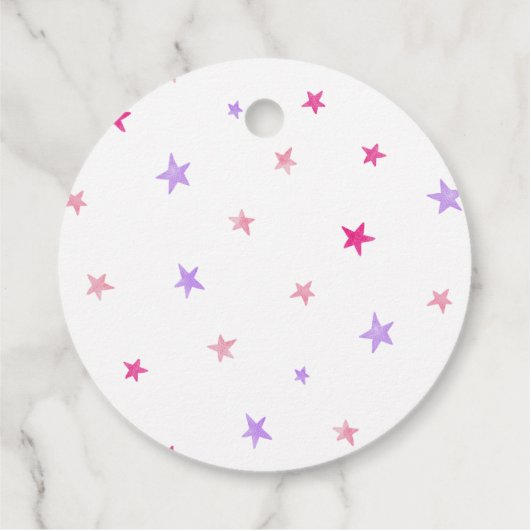 ピンク転がのボーリング誕生会 フェイバータグ (裏面)