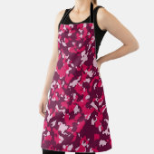 ピンク迷彩柄 エプロン (インサイチュ)