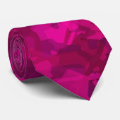 ピンク迷彩柄 ネクタイ (ロール)