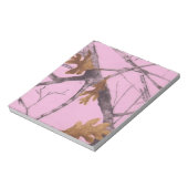 ピンク迷彩柄 ノートパッド (回転)