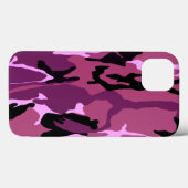 ピンク迷彩柄 Case-Mate iPhoneケース (裏面 (横))