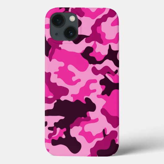 ピンク迷彩柄 Case-Mate iPhoneケース (裏面)
