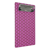 ピンク迷路 ミニクリップボード (アングル)