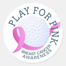 ピンク遊の乳がん認識度 |ステッカー ラウンドシール