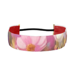 ピンク野花イエローラベンダー2025 アスレチックヘッドバンド