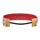 ピンク野花イエローラベンダー2025 アスレチックヘッドバンド (裏面)