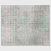 ピンク金ゴールドアイボリーパール輝くダイヤモンドメタリック ラッピングペーパー (フラット)