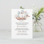 ピンク金ゴールドカボチャ結婚の詳細情報 エンクロージャーカード (スタンド正面)