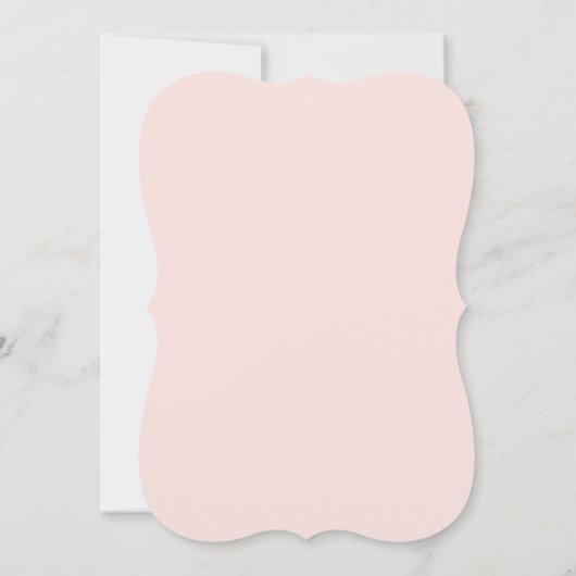 ピンク金ゴールドクラウンプリンセス1st誕生日パーティー 招待状 (裏面)