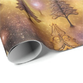 ピンク金ゴールドクリスマスパターン#19 ID1009 ラッピングペーパー (ロールコーナー)